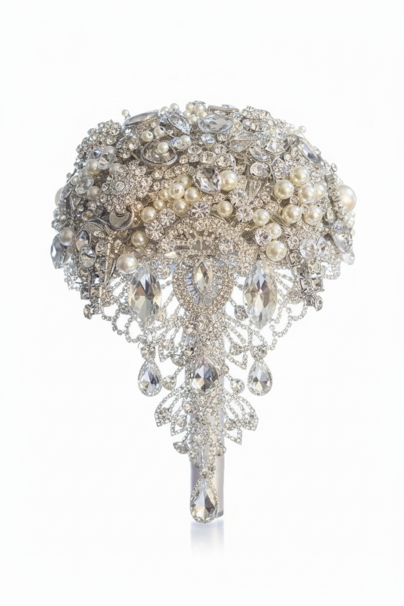 Handmade bridal bouquet