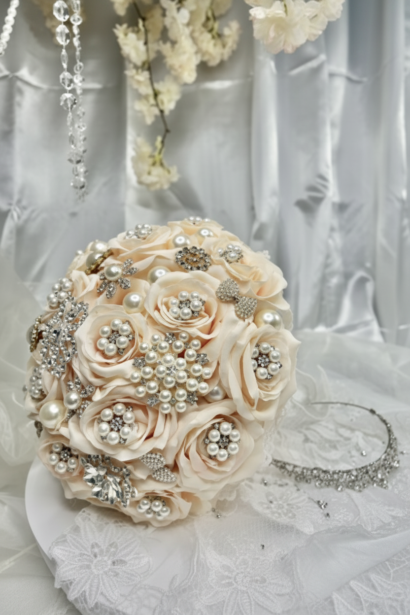 Brightened Peach Bouquet