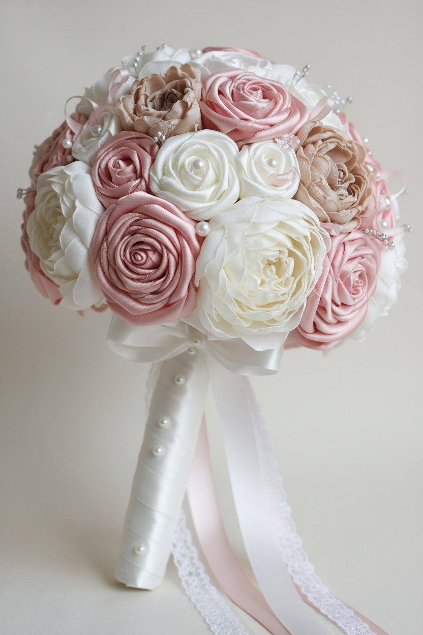 Classic Bespoke Bouquet - Fabric Texture