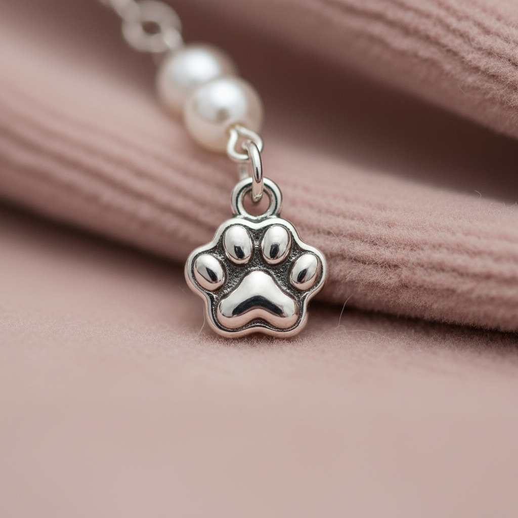 Paw Print charm