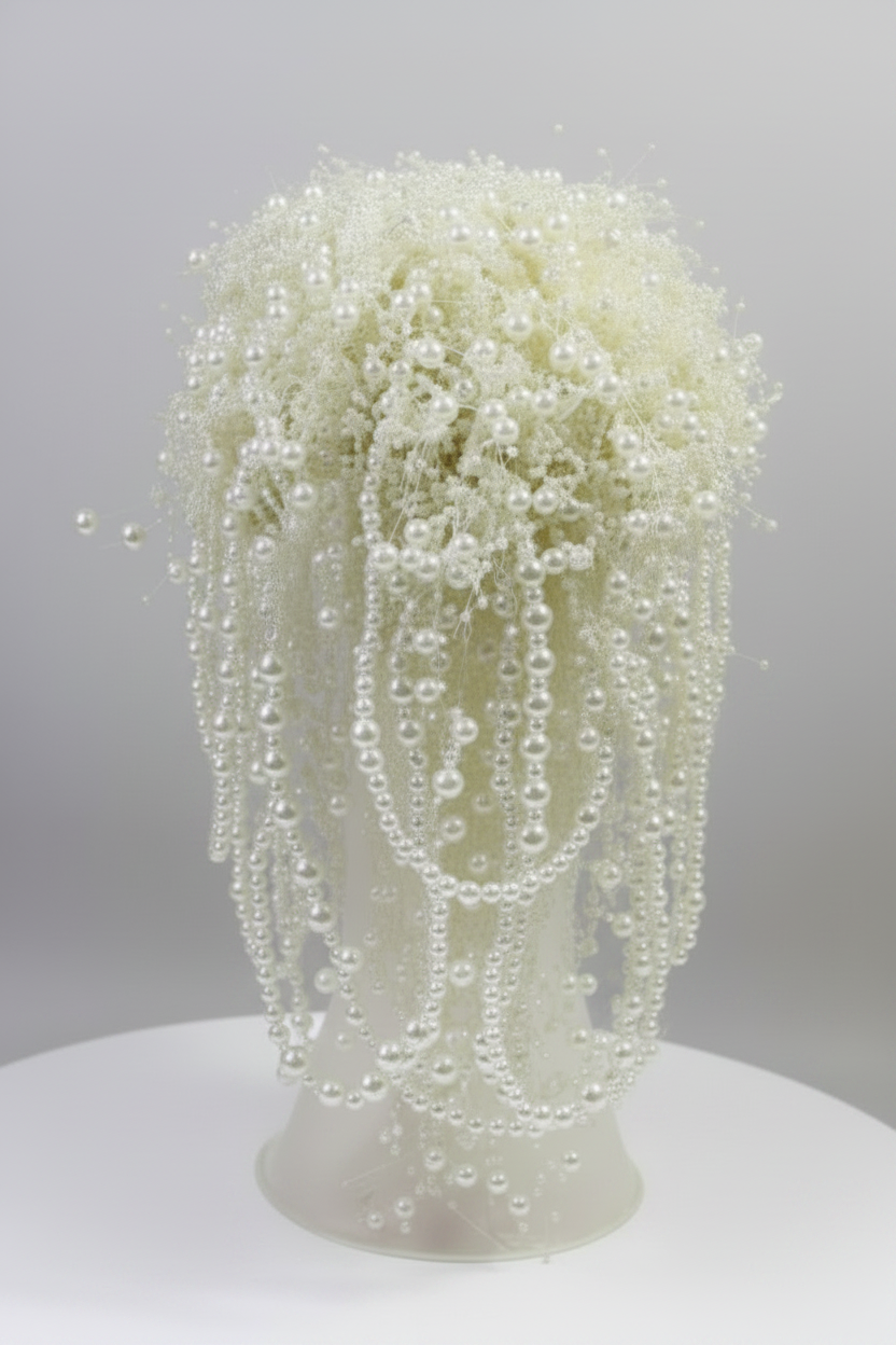 Pearl Waterfall Bouquet - More Pearls