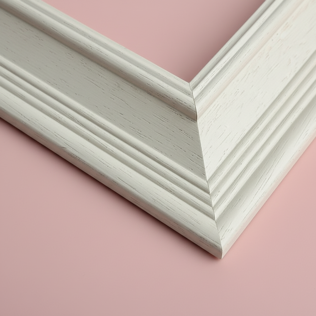 White Frame Close-up