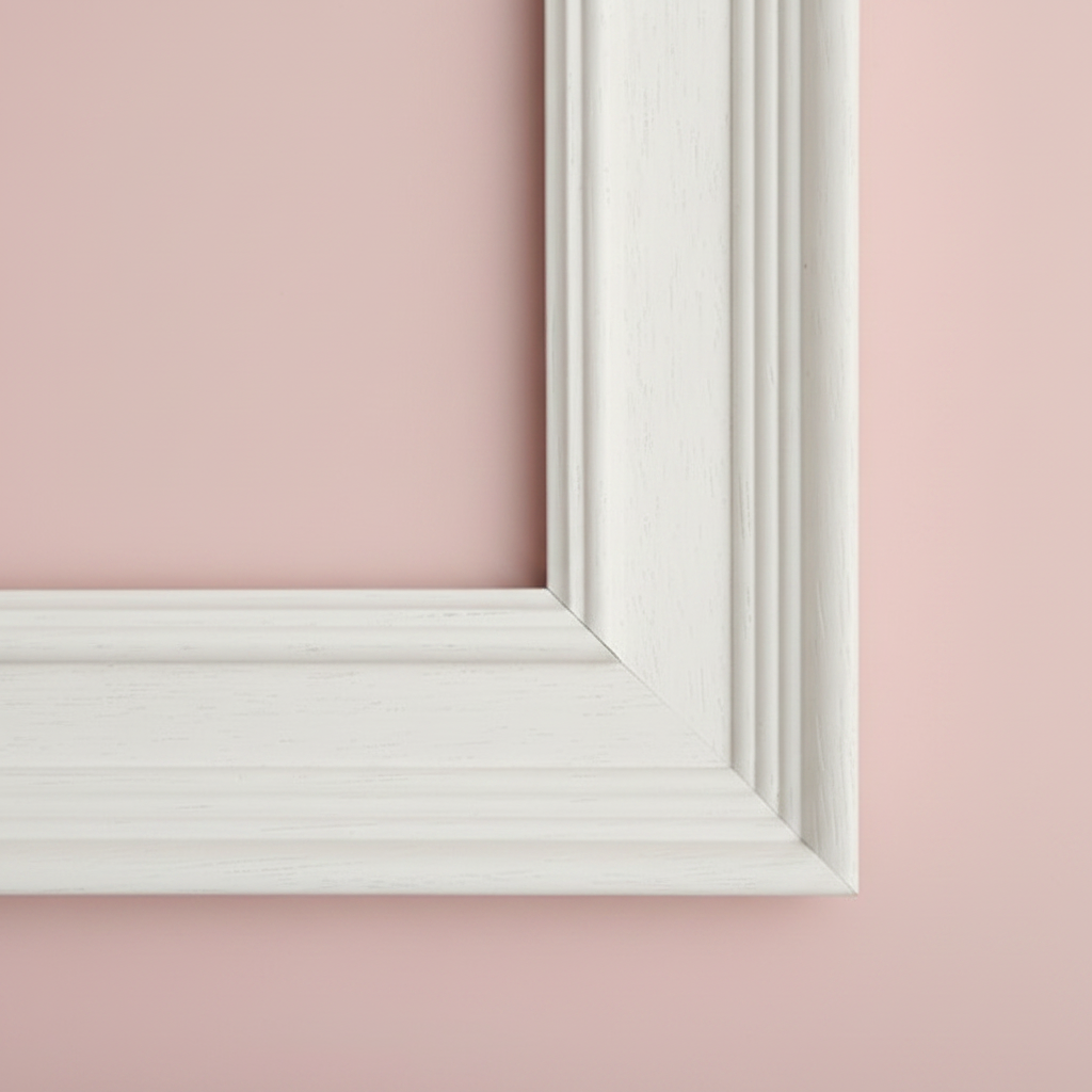 White Frame Close-up